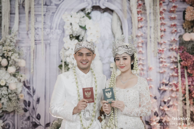 Gelar Pernikahan Secara Tertutup, Prosesi Ijab Kabul Febby Rastanty dan Drajad Djumantara Bocor di Medsos